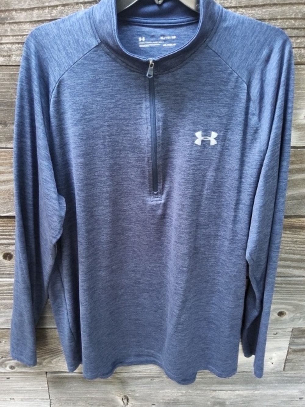 Under Armour Men's Navy 1/4 Zip Performance Pullover Size XL